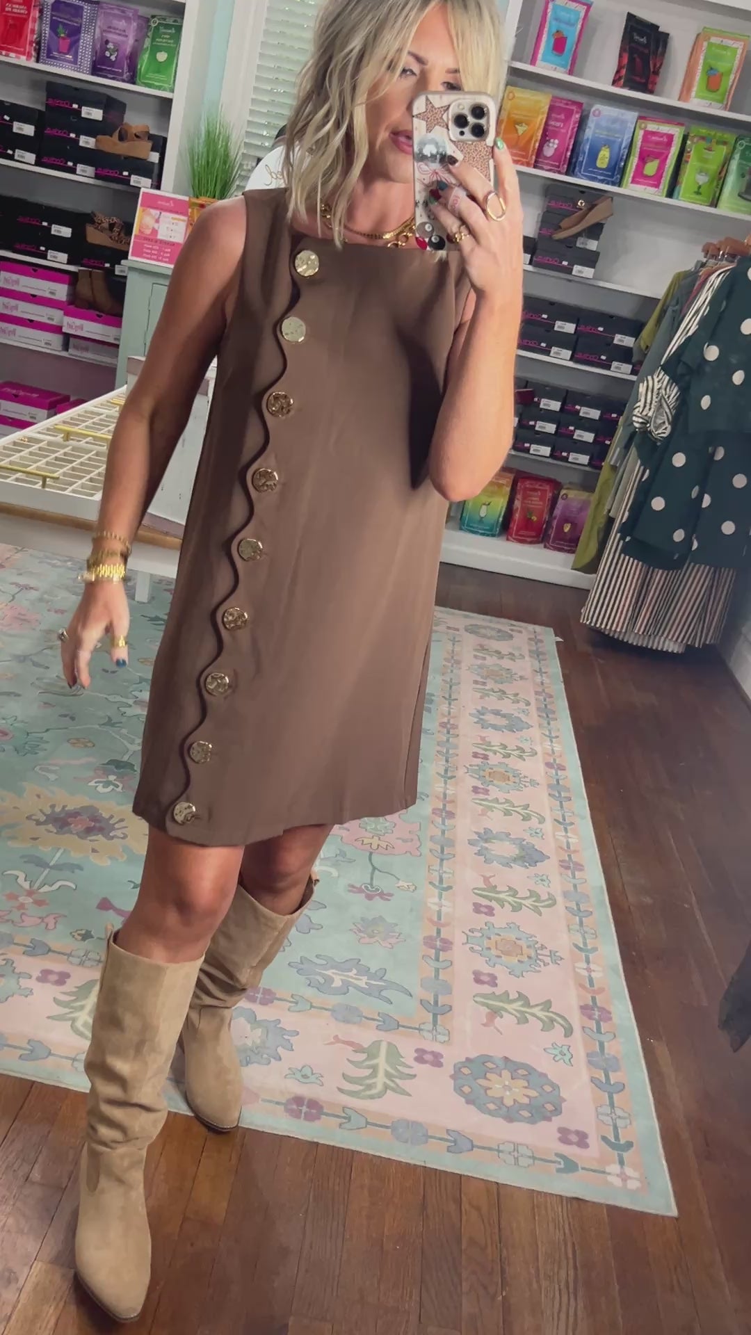 Perfect Introduction Mini Dress - Burgundy