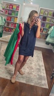 Stay On Your Mind Mini Dress - Ruby