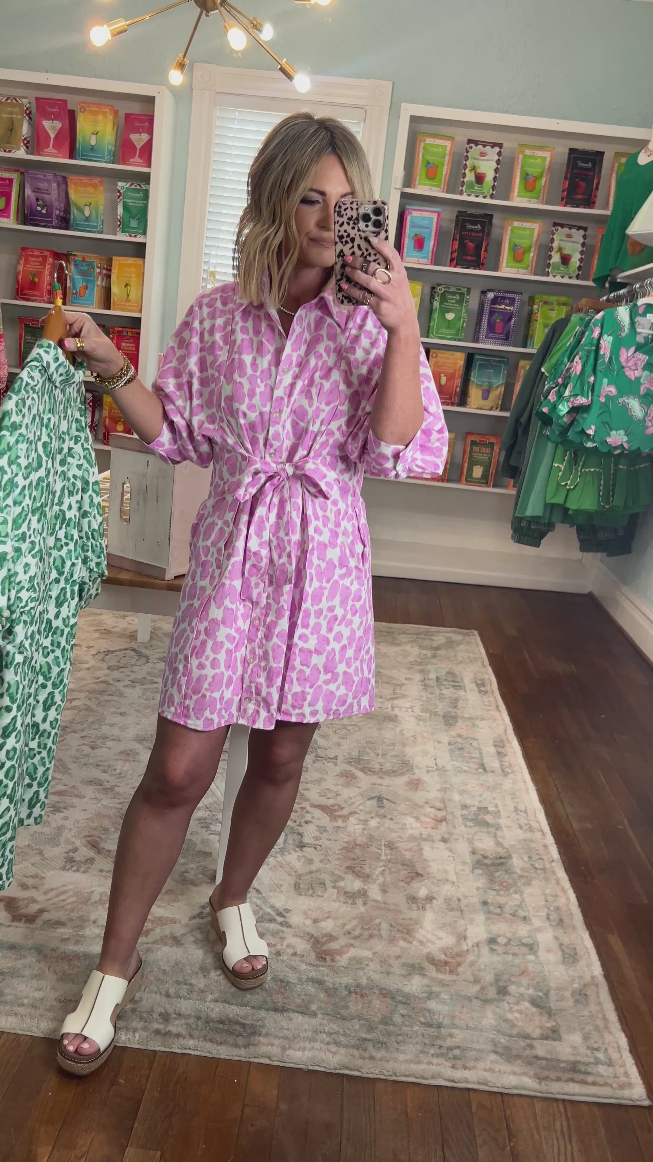 Fresh Outlook Mini Dress - Pink