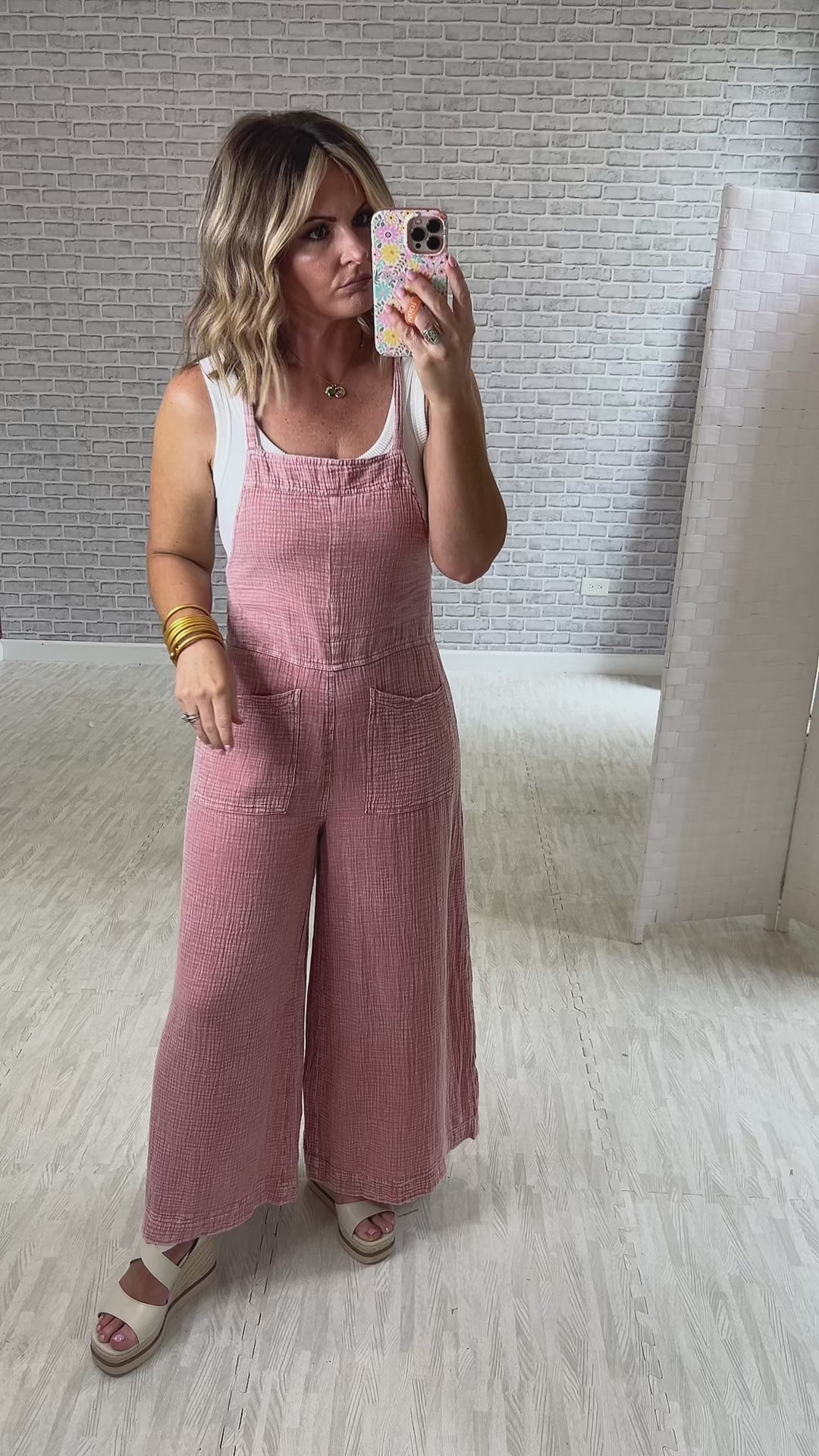 Nothing's Impossible Jumpsuit - Mauve Pink