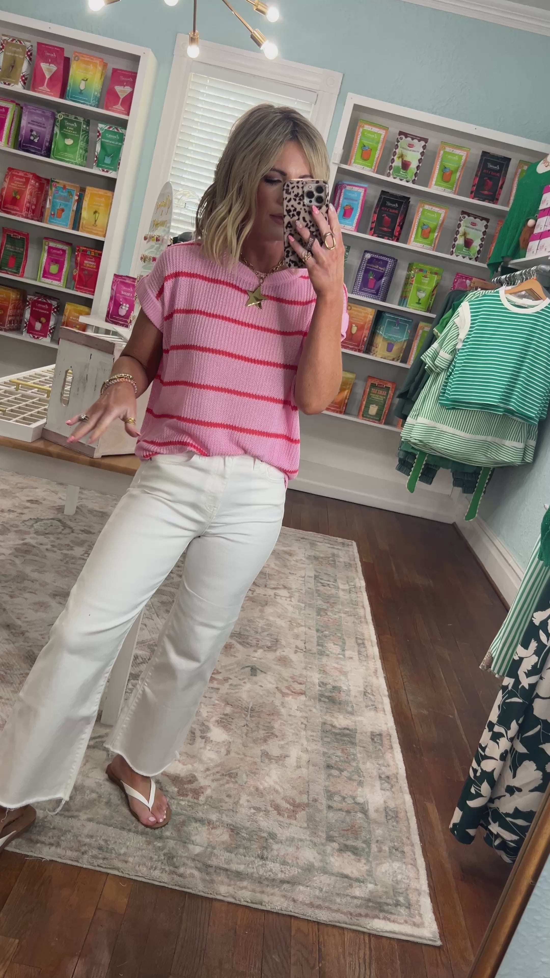 Wish for This White Denim Pants