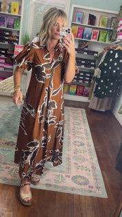 Just So Happens Puff Sleeve Dress - Purple