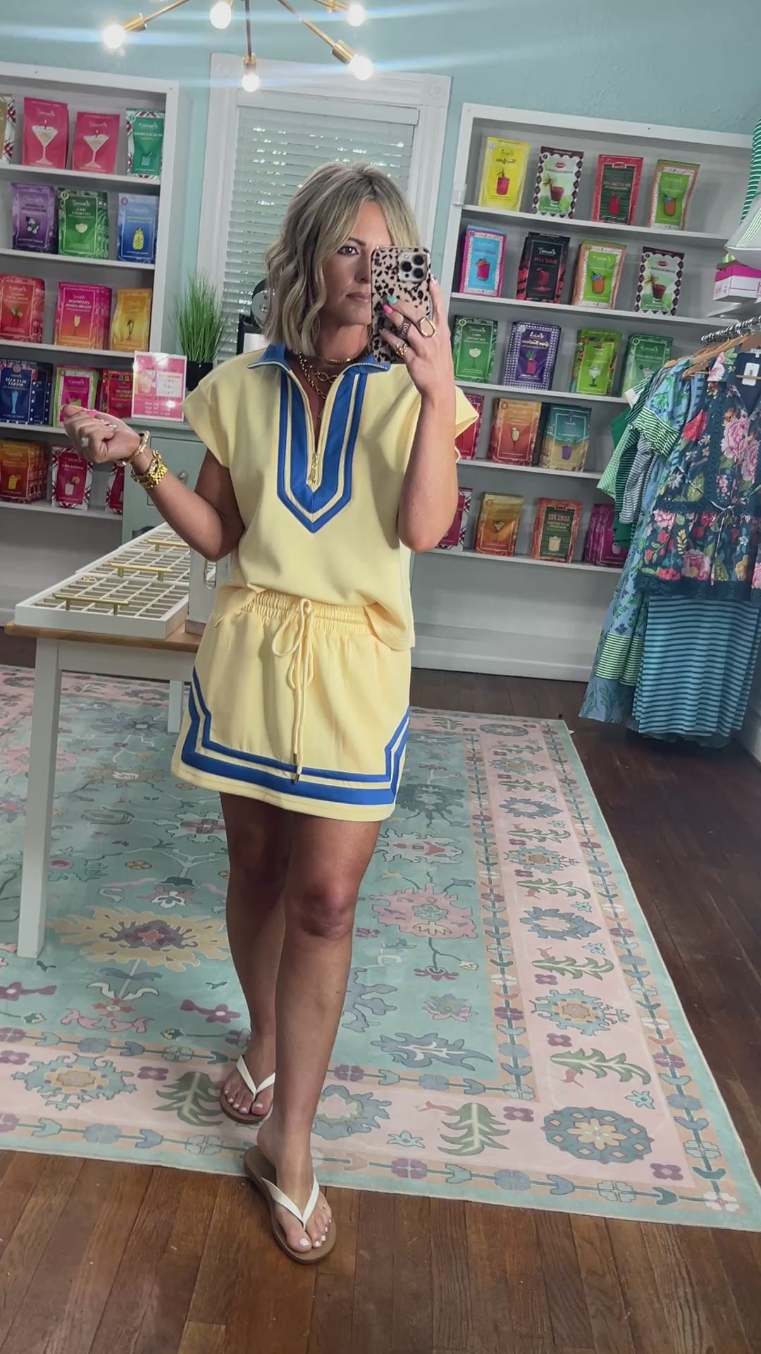 Everyday Ease MINI SKORT - Yellow