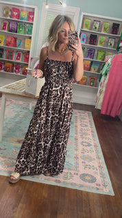 Unforgettably Fierce Leopard Jumpsuit