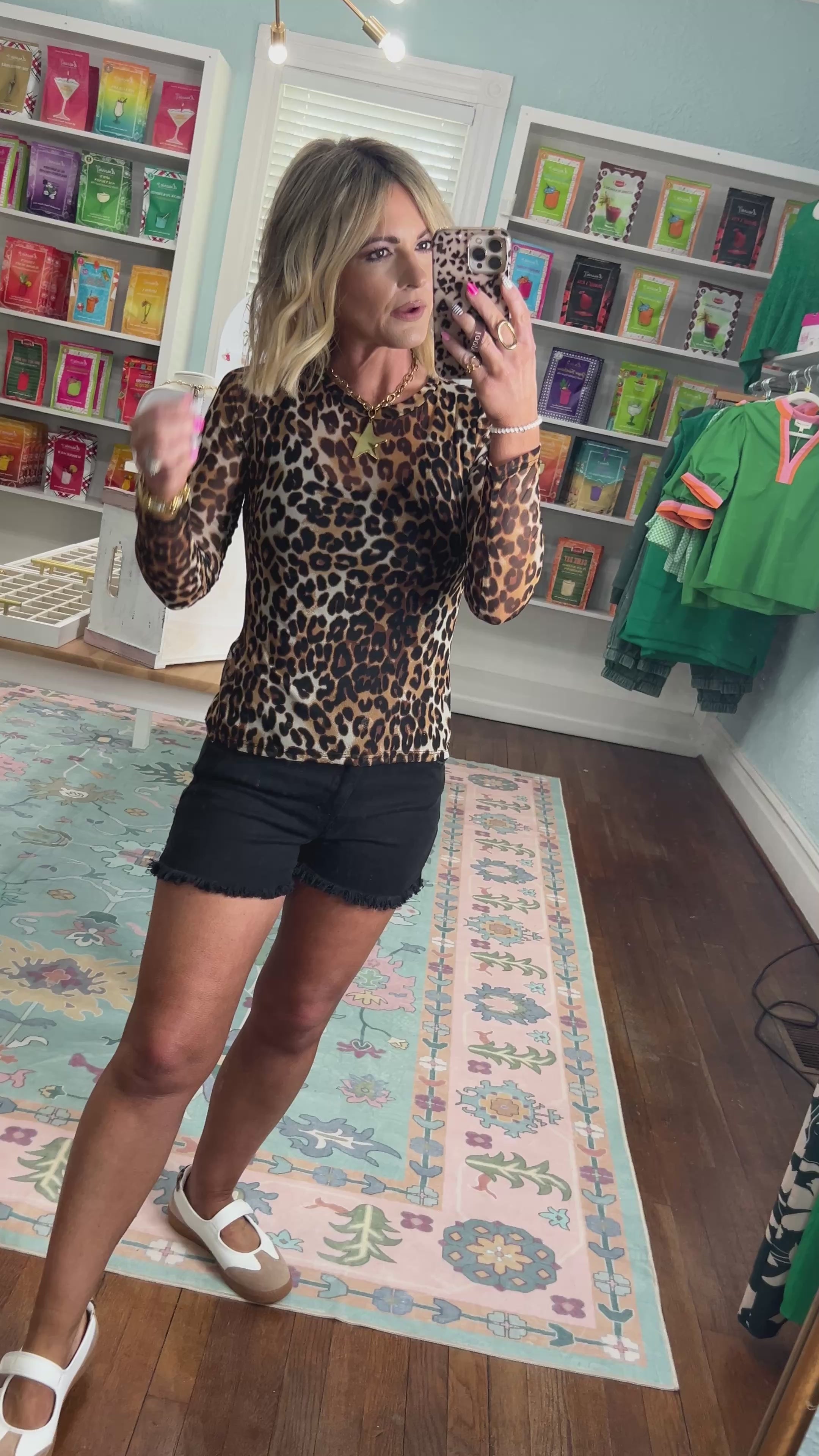 Savage Style Mesh Top