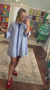 Forever Loving Blue Mini Dress