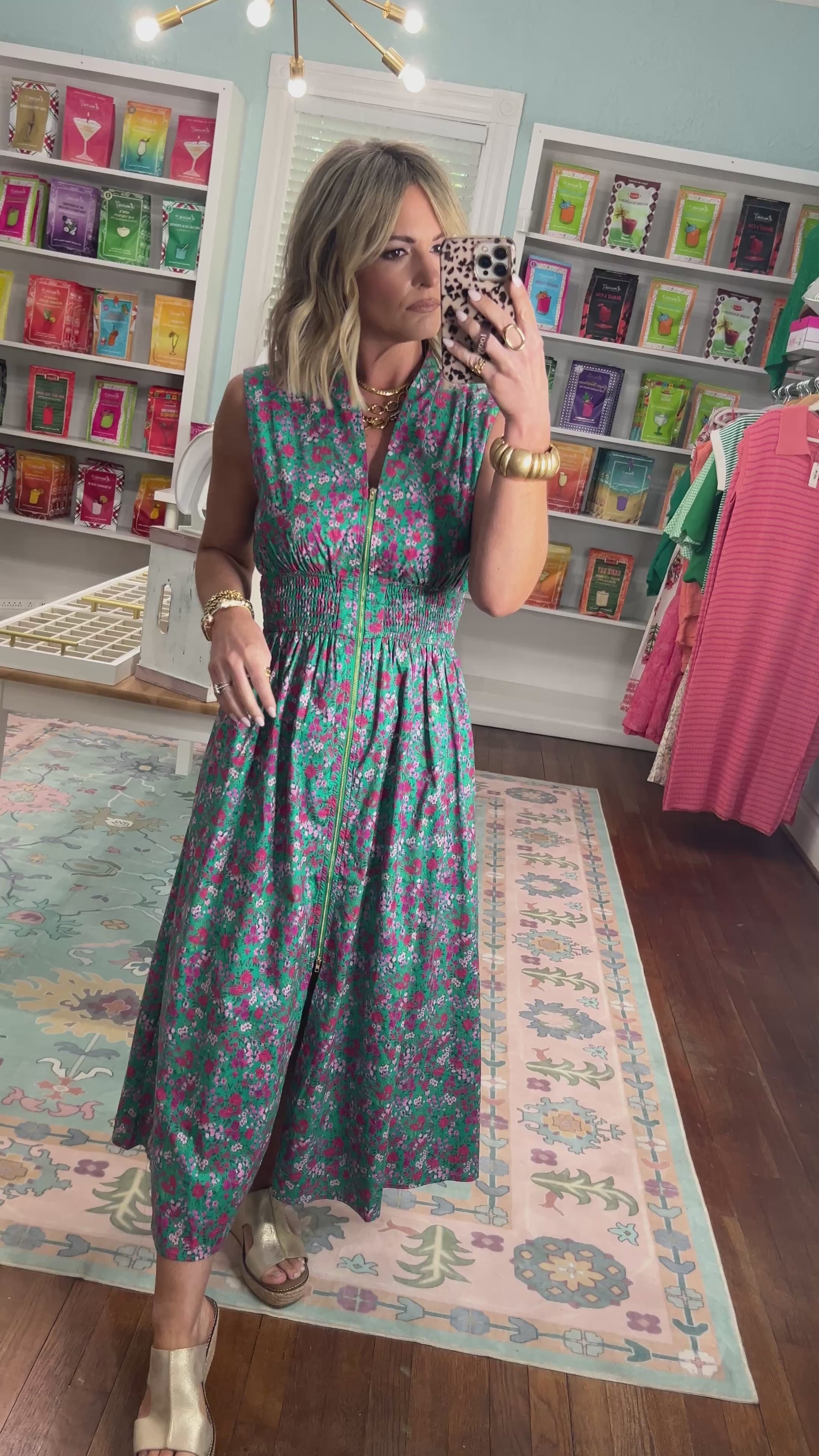 Grace in Bloom Midi Dress