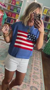 Home of the Brave Sweater Top