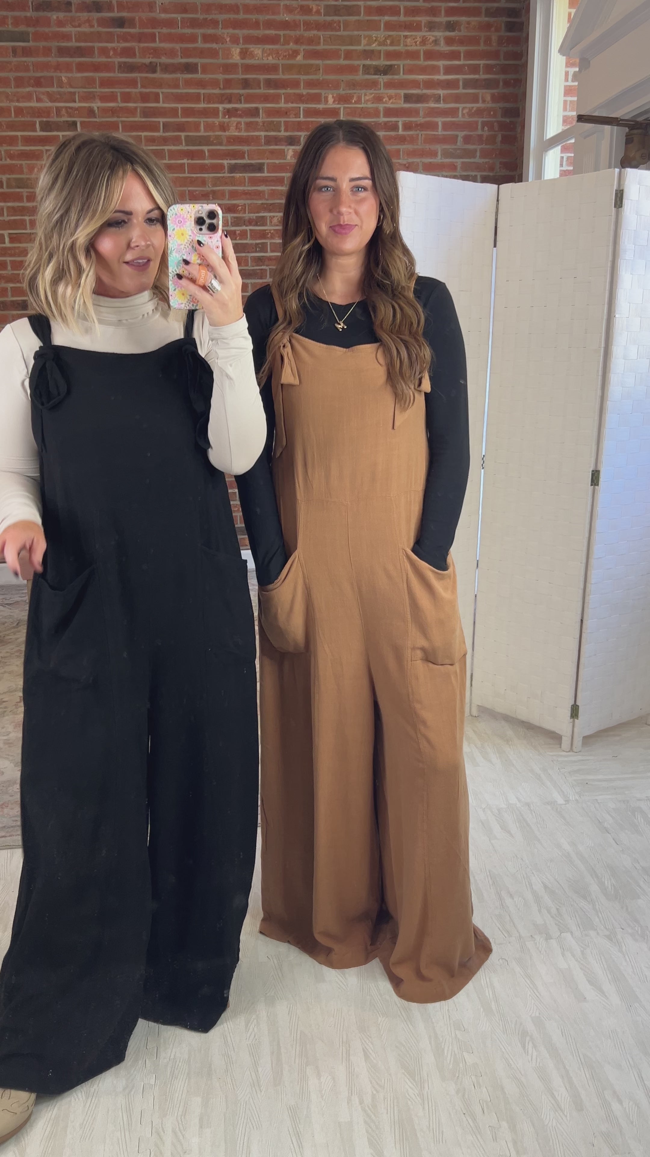 Need a Favor Wide Leg Jumpsuit - Latte