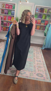 A Clear Mind Midi Dress - Lt. Olive