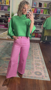 Might As Well Gingham Pants