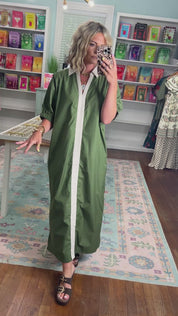 Olive You Always Midi Dress