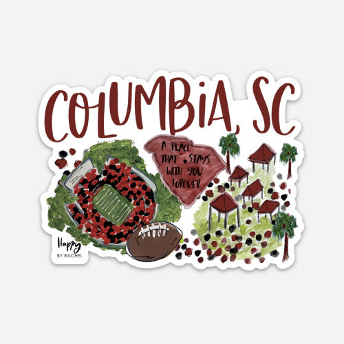 Columbia, SC Sticker