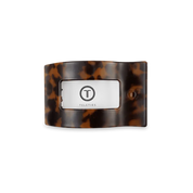Teleties |Small Flat Rectangle Hair Clip - Tortoise