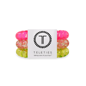 Teleties Tropical Punch Large Hair Ties - Large