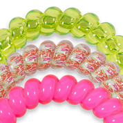 Teleties Tropical Punch Large Hair Ties - Large