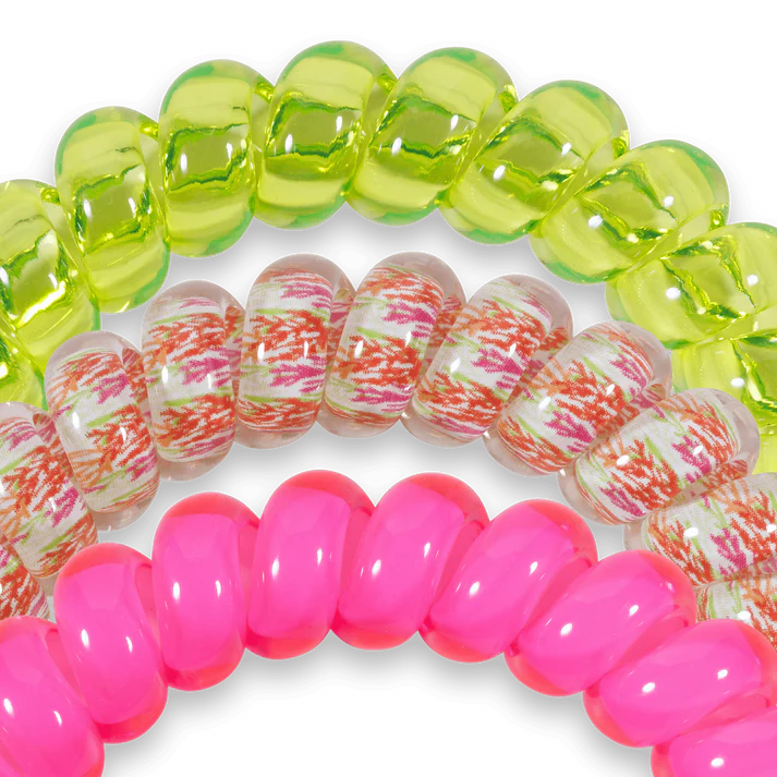 Teleties Tropical Punch Large Hair Ties - Large